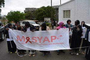 MASYAP members and staff during the parade