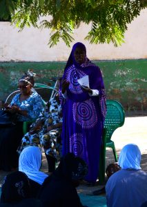 Our Support Group Coordinator talking about HIV/AIDS