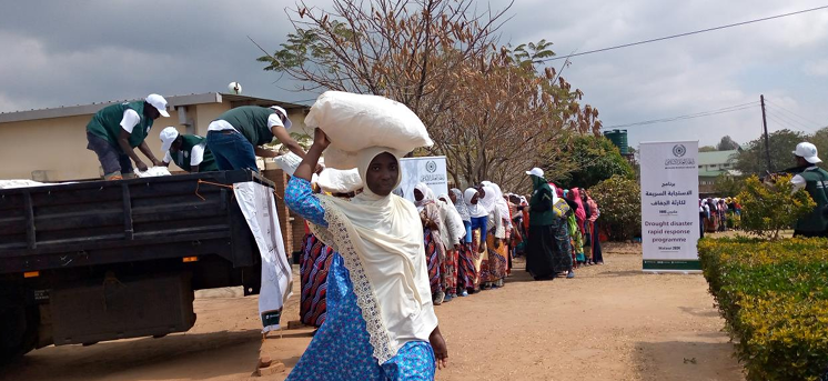 Muslim World League and Road-To-Relief Donates Food Packs to Masyap Women and Youth.