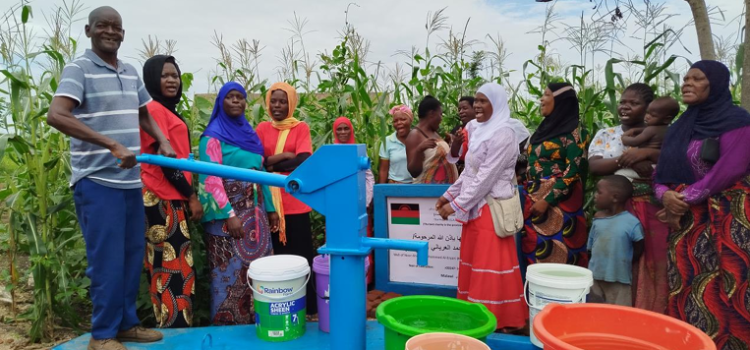 Muslim World League Donated Borehole to Patsani Village-Lunzu.